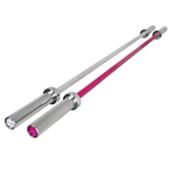 7.5kg Aluminium Technique Bar - Chrome -The Gym Revolution Shop pink technique bar7 1