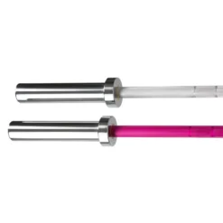 7.5kg Aluminium Technique Bar - Chrome -The Gym Revolution Shop pink technique bar9 1