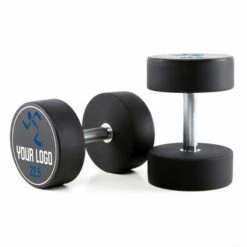 Custom Logo Pro Urethane Dumbbells Set -The Gym Revolution Shop pud cl 2250