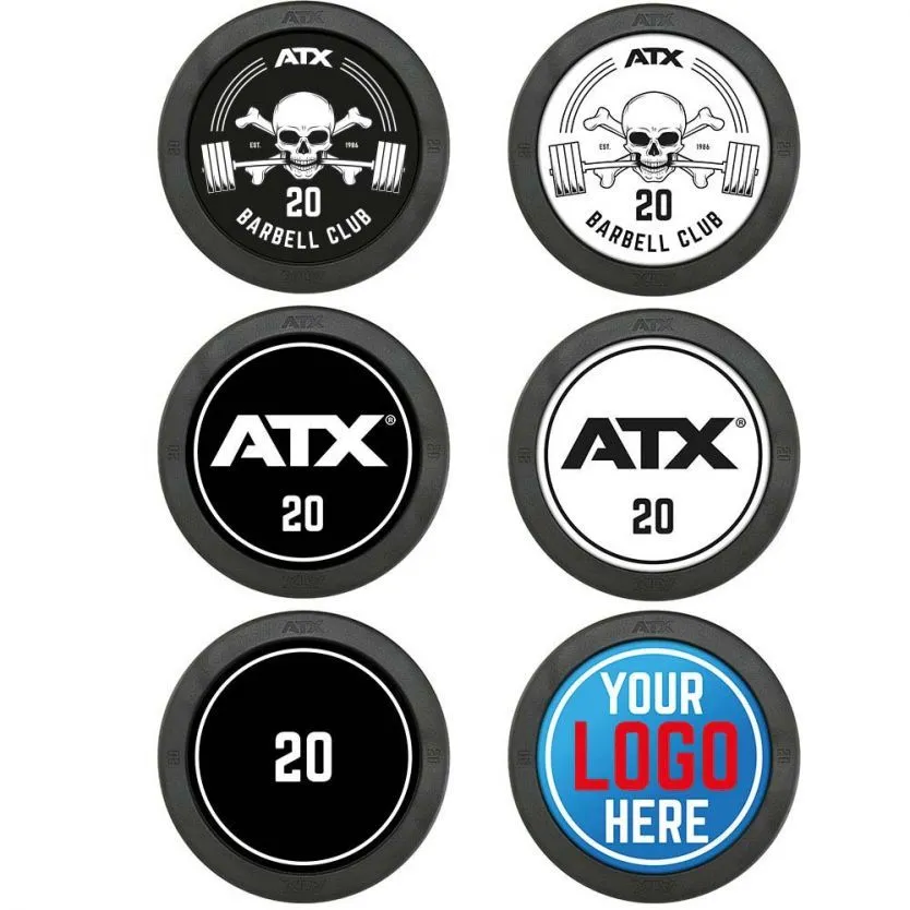 CLUB SET: 2.5-30kg ATX Custom Logo Rubber Dumbbell Set 10 CLUB SET: 2.5-30kg ATX Custom Logo Rubber Dumbbell Set - Image 8