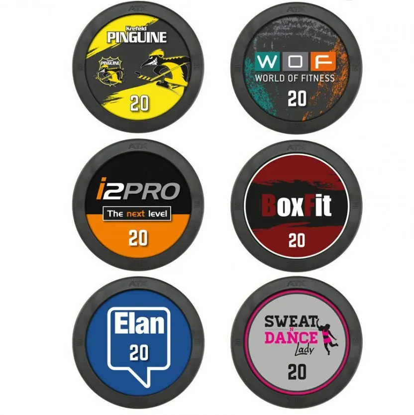 CLUB SET: 2.5-30kg ATX Custom Logo Rubber Dumbbell Set 7 CLUB SET: 2.5-30kg ATX Custom Logo Rubber Dumbbell Set - Image 5