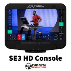 Life Fitness PLATINUM CLUB SERIES TREADMILL -The Gym Revolution Shop se3 hd console
