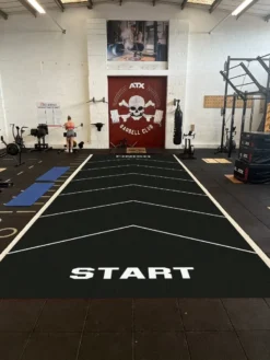 Black - Grasshopper Artificial Grass Performance Speed Track -The Gym Revolution Shop squadron black