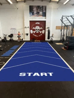 Blue - Grasshopper Artificial Grass Performance Speed Track -The Gym Revolution Shop squadron blue