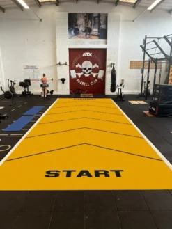 Yellow - Grasshopper Artificial Grass Performance Speed Track -The Gym Revolution Shop squadron yellow