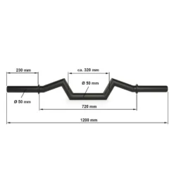 ATX Fat Grip Super Curl Bar 17 ATX Fat Grip Super Curl Bar -The Gym Revolution Shop sz s 50 fg2 detail06